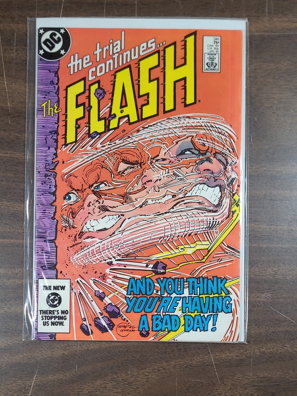 DC The Flash Comic Book - #341 January 1985
